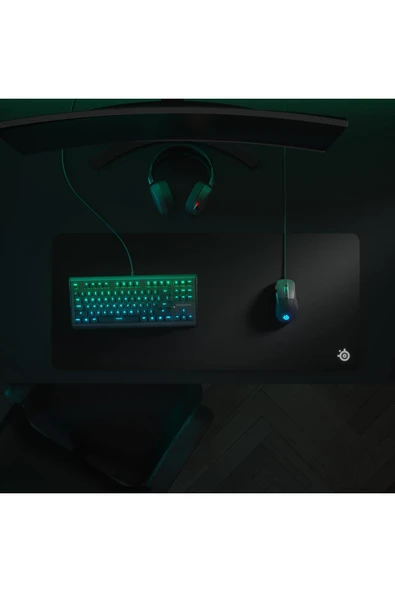 (OUTLET) SteelSeries Qck Heavy XXL Gaming Mousepad - Oyun Sensörleri İçin Optimize Edilmiştir - Resim 7
