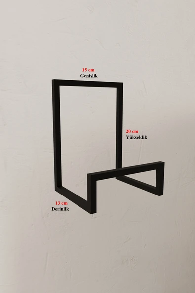 AJU Plak Standı LP Plak Tutucu Plaklık Plak Rafı Metal Modern Dekoratif Plak Kitap Fotoğraf Tutucu - 6