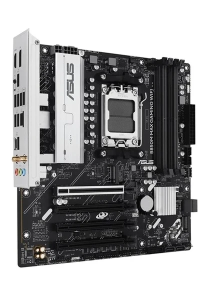 Asus B850M Max Gamıng Wıfı6 Ddr5 Hdmı-Dp Typec Pcıe 5.0 Am5 Matx - 3