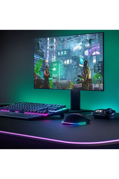 (OUTLET) SteelSeries Aerox 3 Wireless Onyx Kablosuz Gaming Mouse - Siyah - Resim 7