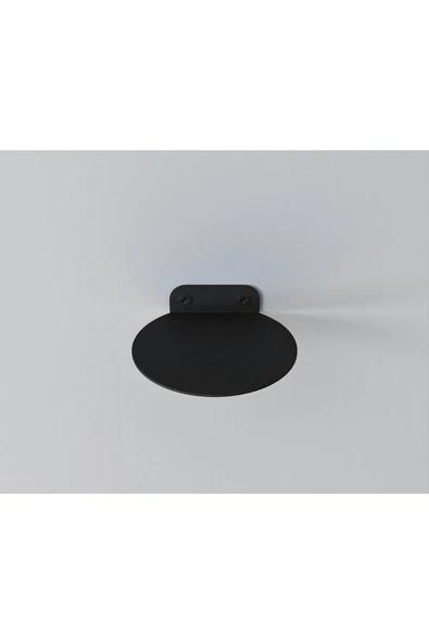 AJU Minimalist Bitki Rafı Yüzer Raf, Metal Teşhir Rafı Bitki Askısı İç Mekan Dekoratif Bitki Rafı 2 ADET - 7