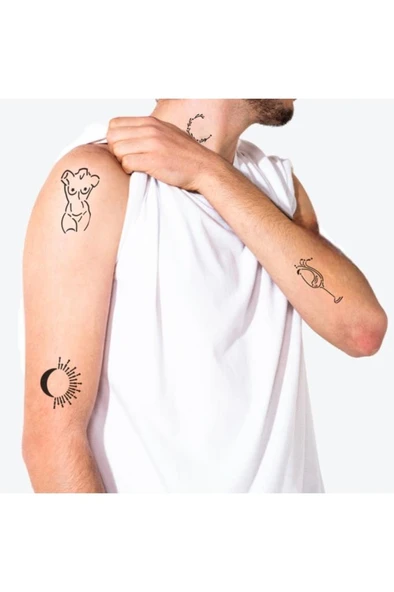 One Spray Tattoo Ephesus City Pack Dövme Şablon Seti ürün görseli 1