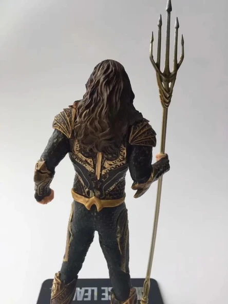 Aquaman Justice League Arthur Curry Eylem Karakter Figür Oyuncak Biblo 19 cm - 3