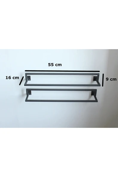 AJU Metal Ayakkabı Rafı Duvara Monte Ayakkabılık Modern Şık Tasarım Özel Ayakkabı Çizme Depolama 1 ADET - 5