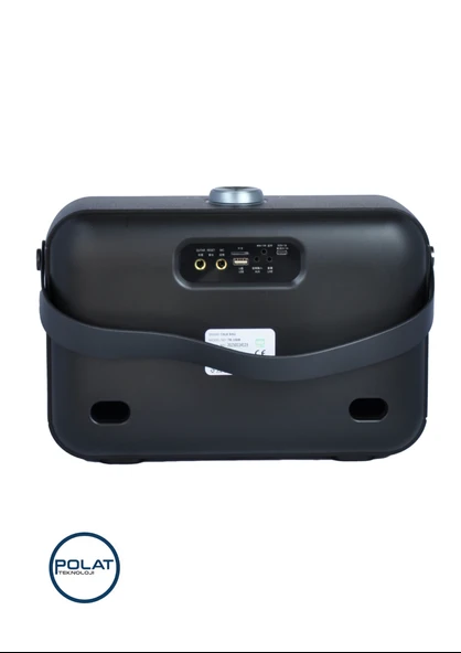 TALKBAG TB-100 Taşınabilir Bluetooth Hoparlör | 120W Güç – Kablosuz Mikrofon – 6 Saat Batarya - 4