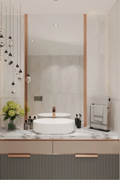 AJU Havluluk Tezgah Üzeri Kağıt El Havluluğu Ev Banyo Düzenleyici Paslanmaz Metal Montaj Gerektirmez - 7