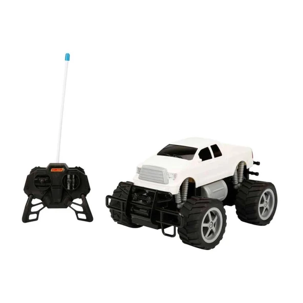 Çocuk 1:18 Kumandalı Jumbo Wheels Usb Şarjlı Araba 26 cm - Resim 4