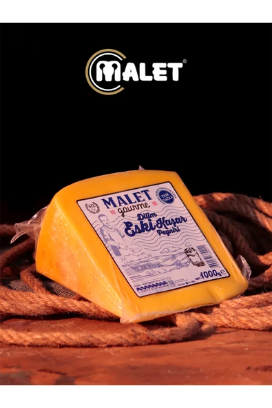 MALET Dilim Eski Kaşar Peyniri 1 kg