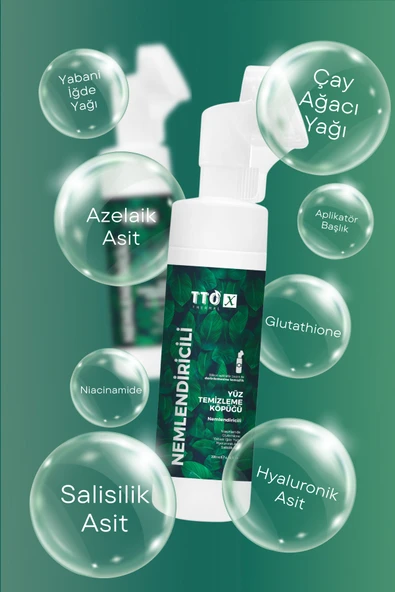 Tto X Nemlendirici Yüz Köpüğü 200 ml - 3