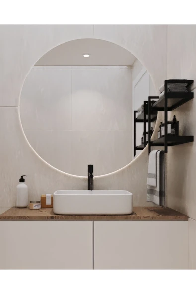 AJU 2 Raflı Havluluk Duvara Monte Raf Aksesuarlık Geniş RaflıBanyo Mutfak Düzenleyici Çok Amaçlı Raf - 5