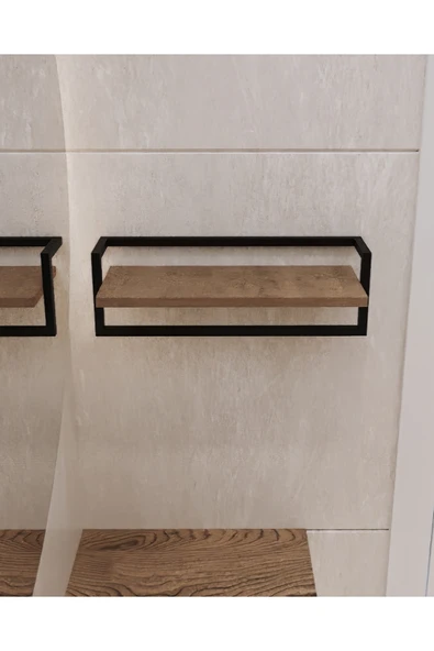 AJU Havluluk Banyo Rafı Sabunluk Şal Askılığı Havlu Askısı Banyo Mutfak Düzenleyici Çok Amaçlı Raf - 6