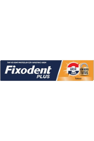 Hepta Collection Fixodent Plus Güçlü Isırık Diş Protezi Yapıştırıcı Krem 40 g
