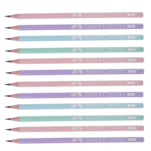 Faber-Castell Şövalye Pastel HB Yuvarlak Kurşun Kalem 12 Adet ürün görseli