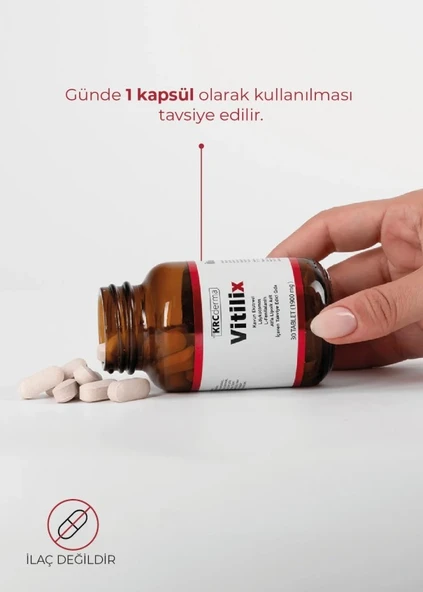 Krc Derma Vitilix 30 Kapsül - Resim 4
