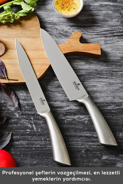 Meister Bremen Alman Çeliği 9 Parça Bıçak Seti - Resim 3