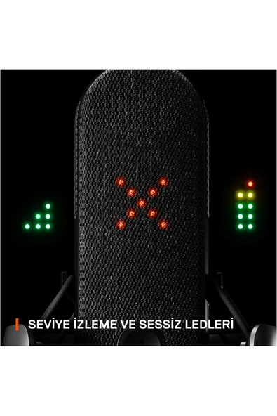 (OUTLET) SteelSeries Alias USB-C Condenser Gaming Mikrofon - Resim 4
