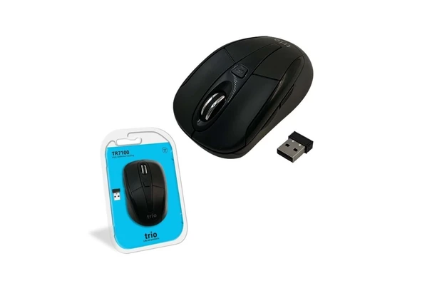 PDATeknoloji Kablosuz Mouse Siyah TR7100S ürün görseli 1
