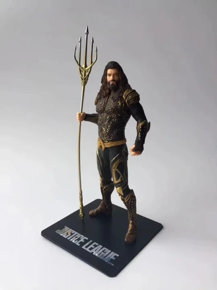 Aquaman Justice League Arthur Curry Eylem Karakter Figür Oyuncak Biblo 19 cm - 6