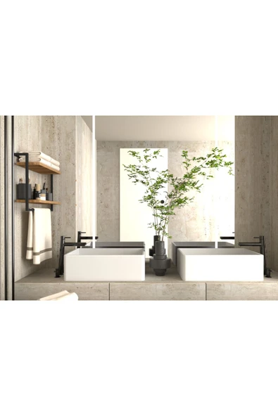 AJU 2 Katlı Raf Havluluk Kitaplık Aksesuar Rafı Ev Banyo Mutfak Düzenleyici Çok Amaçlı Raf Geniş Aralık - 5