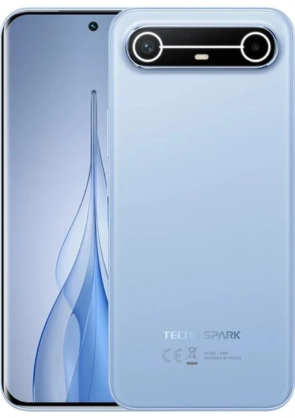 Tecno Spark Slim 256 8+8 5G (Tecno Türkiye Garantili) Mavi ürün görseli 1