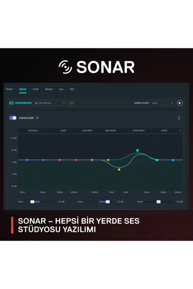(OUTLET) SteelSeries Arctis Nova 7 Wireless ve Bluetooth Dragon Edition Kablosuz Oyuncu Kulaklığı - Resim 6