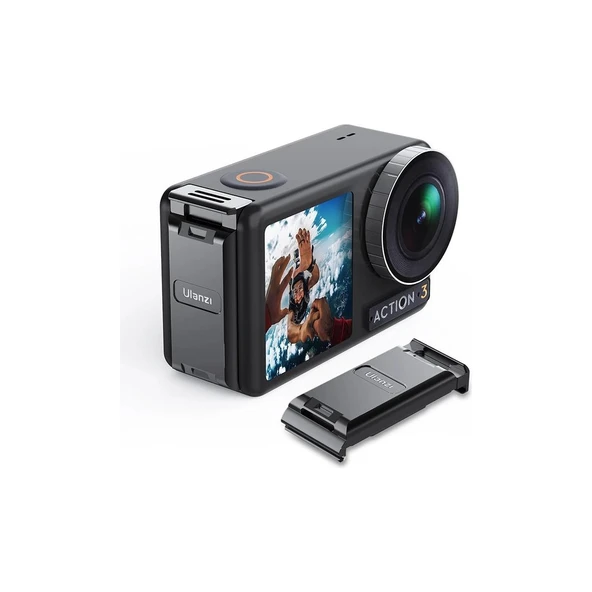 Ulanzi Oa-16 Djı Osmo Action 3 Için Manyetik Pil Kapağı - Resim 2