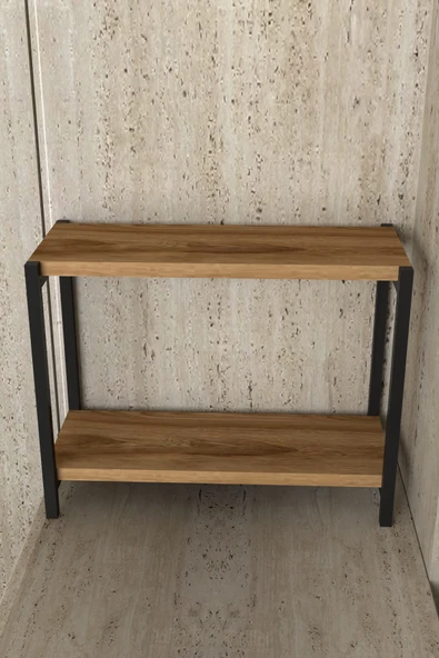 AJU Tezgah Üstü Raf Masaüstü Ayaklı Organizer Mutfak Banyo Düzenleyici Baharatlık Kitaplık Yüksek Raflı - 5