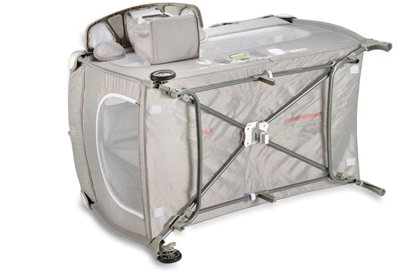 Kanz Pretty Park Yatak ve Oyun Parkı Gri - 3