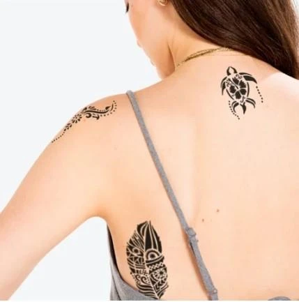 One Spray Tattoo Tulum Pack Dövme Şablon Seti ürün görseli 1
