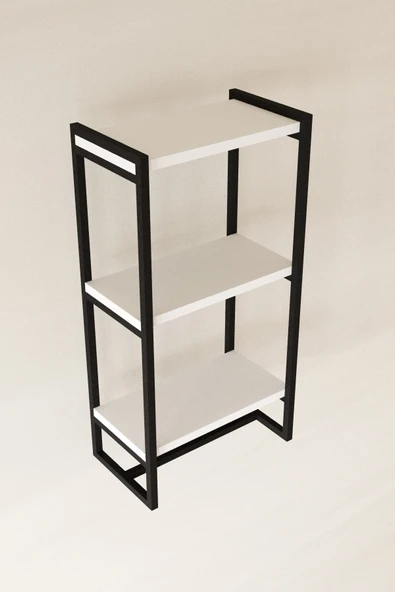 AJU Havluluk Duvar Rafı 3 Katlı Raf Banyo Mutfak Düzenleyici Modern Geniş Depolama Rafı Şık Havlu Askısı - 5