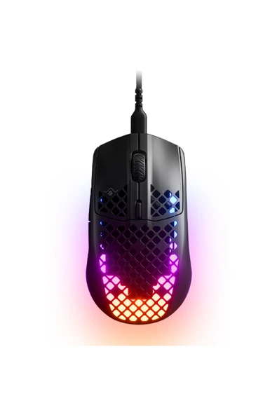 (OUTLET) SteelSeries Aerox 3 Onyx 8500 Cpı 6 Tuş Rgb Optik Kablolu Gaming (OYUNCU) Mouse ürün görseli 1