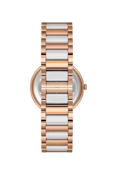 ESSENCE ES6902FE.520 Taşlı Tasarım Çelik Kordon Çelik Kasa Rose-Beyaz Renk Kadı - Resim 3