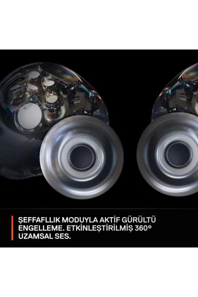 (OUTLET) SteelSeries Arctis GameBuds Gaming EarBuds Kulak İçi Kulaklık - Siyah - Resim 5