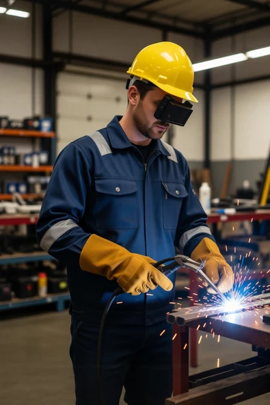 HDPE Baret EN 397 Standart İş Güvenliği Kaskı GE1537 Vidalı ürün görseli 1