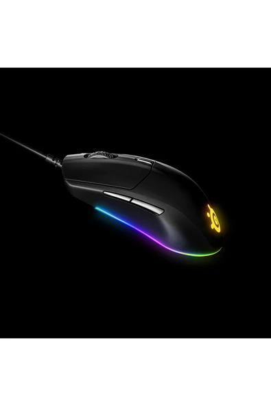 (OUTLET) SteelSeries Rival 3 Optik 6 Tuş 8500cpı Kablolu Gaming (OYUNCU) Mouse - Resim 4