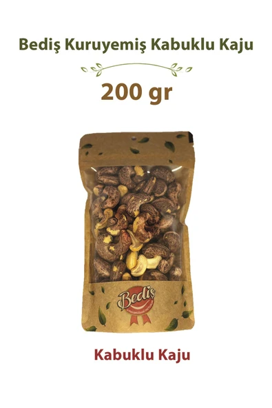 Bediş Naturel Zarlı Kaju 200 gr