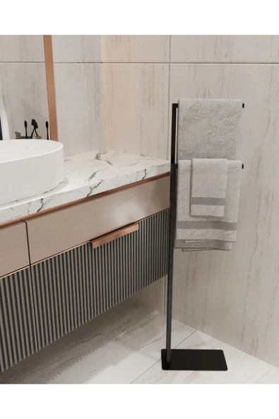 AJU Havluluk Kağıt Havlu Askısı Metal Kurulum Gerektirmez Devrilmez Banyo Düzenleyici Askılık