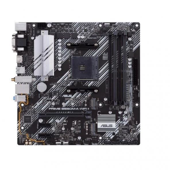 Asus Prime B550M-A WIFI II AMD B550 4866 MHz (OC) DDR4 Soket AM4 mATX Anakart - 2