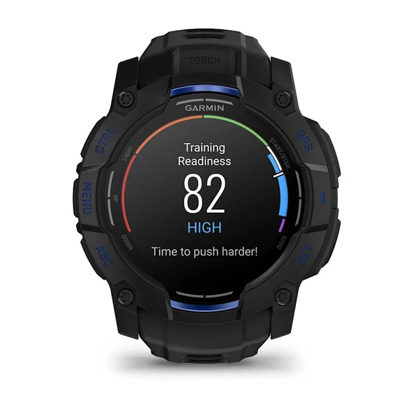 Garmin Instinct 3 - 50 mm AMOLED Siyah Mavi - Resim 5
