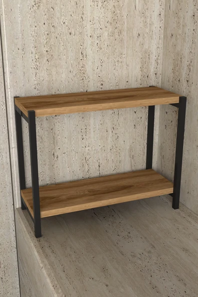 AJU Tezgah Üstü Raf Masaüstü Ayaklı Organizer Mutfak Banyo Düzenleyici Baharatlık Kitaplık Yüksek Raflı - 6