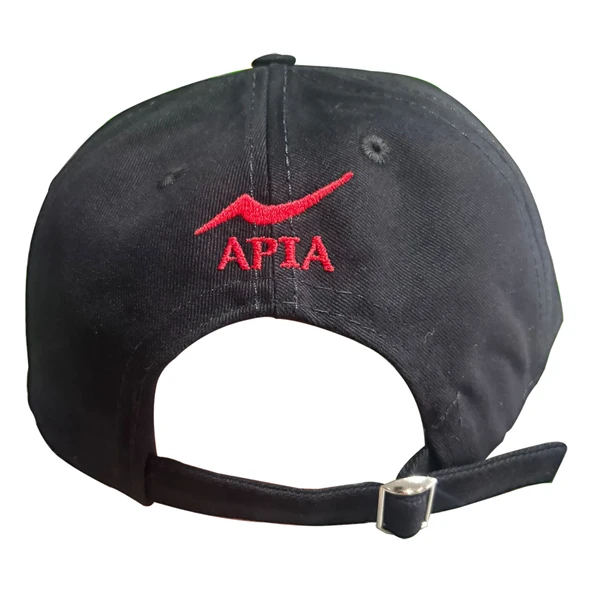 Tonguç Balıkçılık Apia Baslıklı Yerli Üretim Siyah Şapka - Resim 2