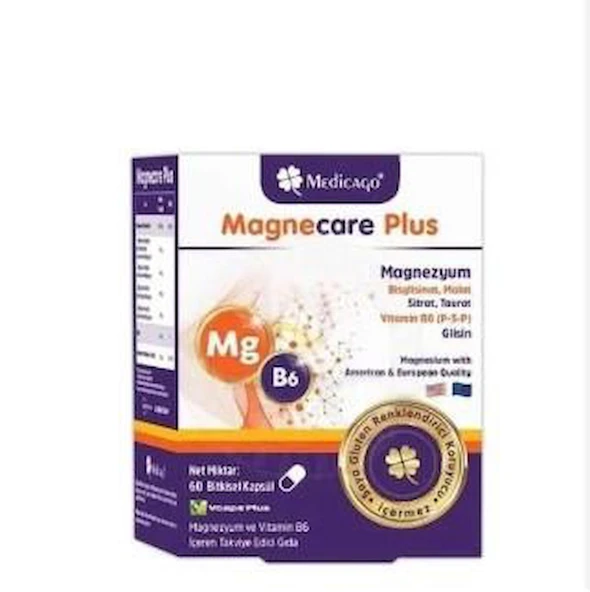 Medicago Magnecare Plus 60 Tablet ürün görseli