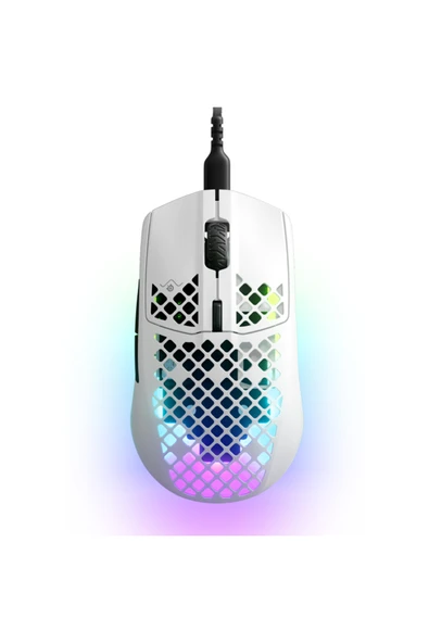 (OUTLET) SteelSeries Aerox 3 Snow 8500 Cpı 6 Tuş Rgb Optik Kablolu Gaming (OYUNCU) Mouse ürün görseli 1