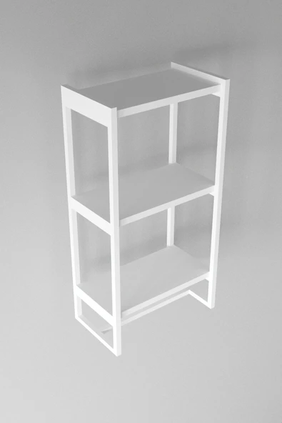 AJU Havluluk Duvar Rafı 3 Katlı Raf Banyo Mutfak Düzenleyici Modern Geniş Depolama Rafı Şık Havlu Askısı - 6