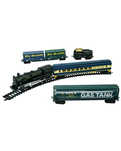 Vardem Işıklı ve Sesli Klasik Büyük Tren Seti 33 Parça 1601C - Resim 2