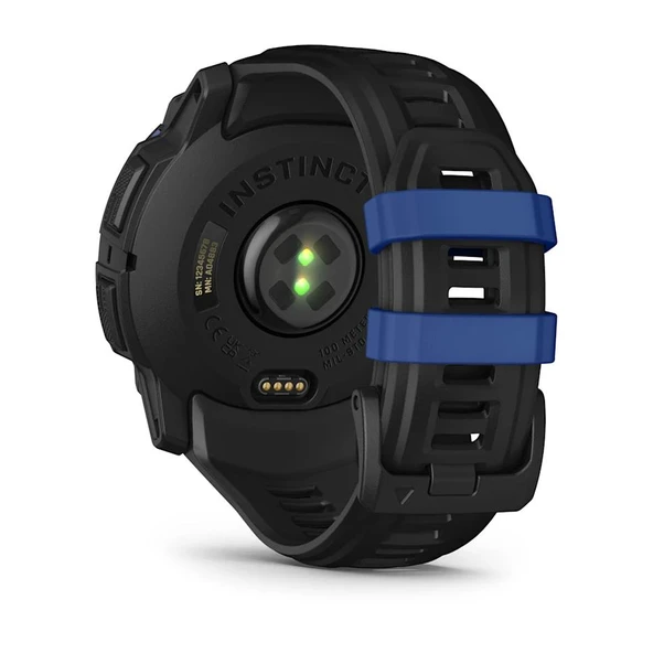 Garmin Instinct 3 - 50 mm AMOLED Siyah Mavi - Resim 7