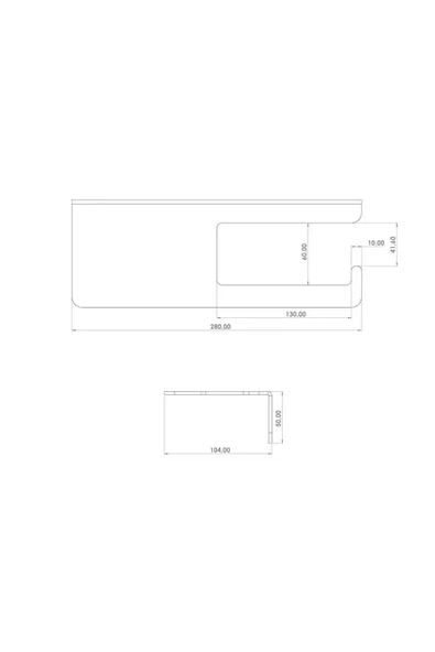 AJU Tuvalet Kağıtlığı, Modern Metal Rulo Tuvalet Kağıdı Tutucu, Banyo Aksesuarları, Rafı, Düzenleyici - 8