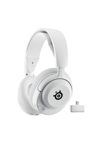(OUTLET) SteelSeries Arctis Nova 5 Wireless ve Bluetooth Kablosuz Gaming Kulaklık - Beyaz ürün görseli 1