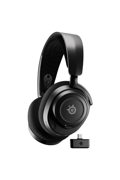 (OUTLET) SteelSeries Arctis Nova 7 Wireless ve Bluetooth Kablosuz Oyuncu Kulaklığı - Siyah ürün görseli 1