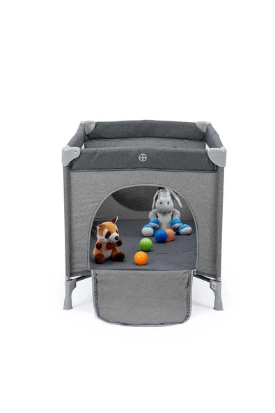 Kanz Pretty+Plus Anne Yanı & Oyun Parkı Park Yatak Fume - 8